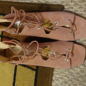 A women's pair of Vince CAMUTO Sandals a size 9M